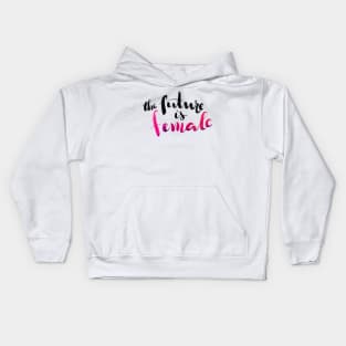 The Future is Female Kids Hoodie